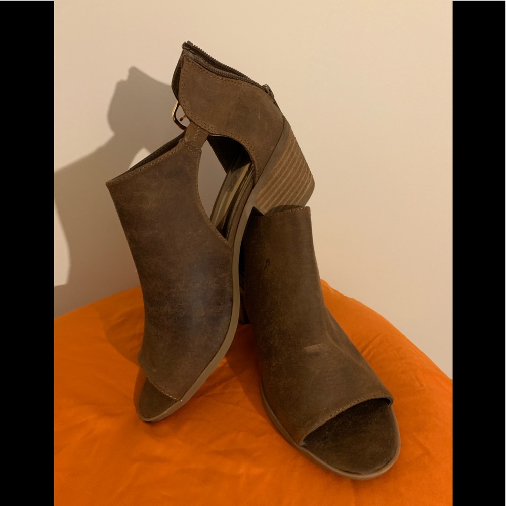 Women’s Open Toe Shoe Booties